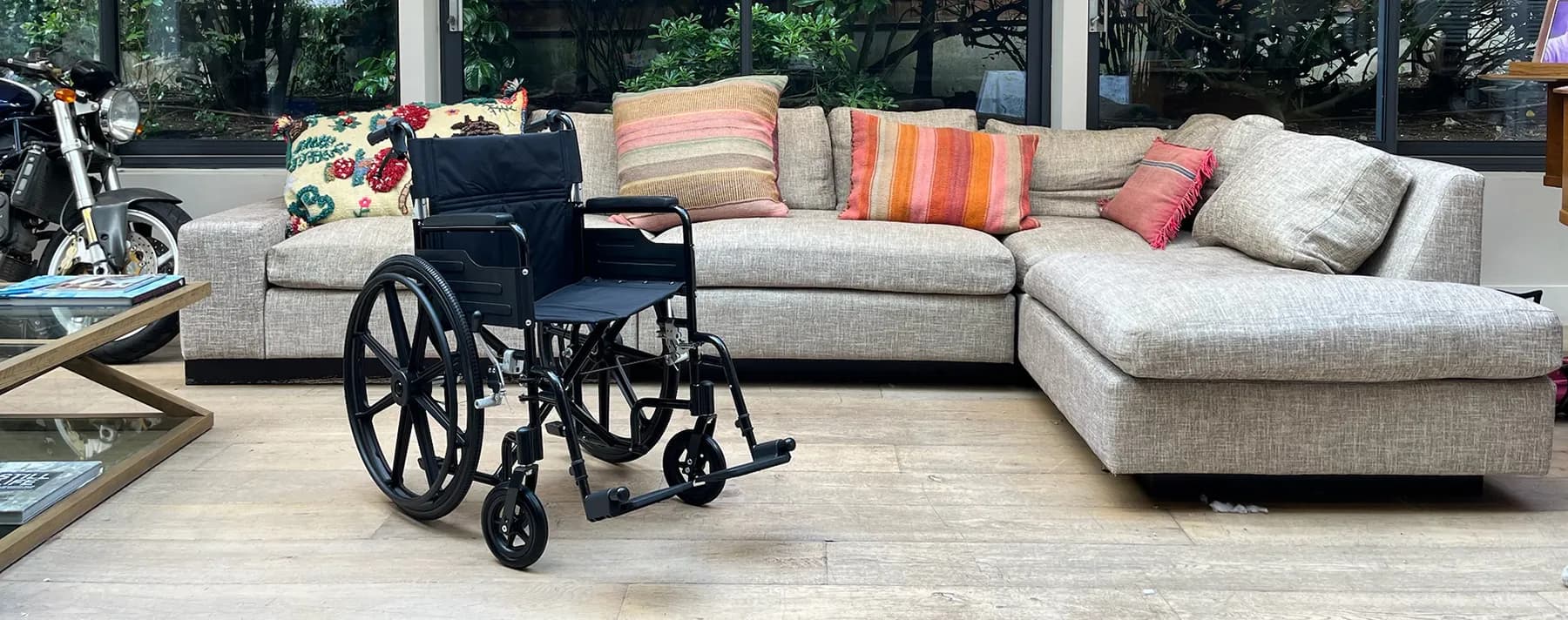 wheelchair at home