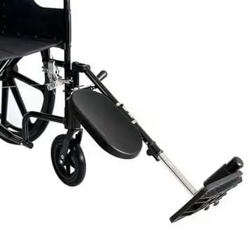 Wheelchair With Left Leg Rest