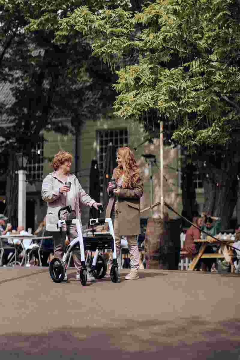 Rollz Motion 2 In 1 Rollator Transit Chair