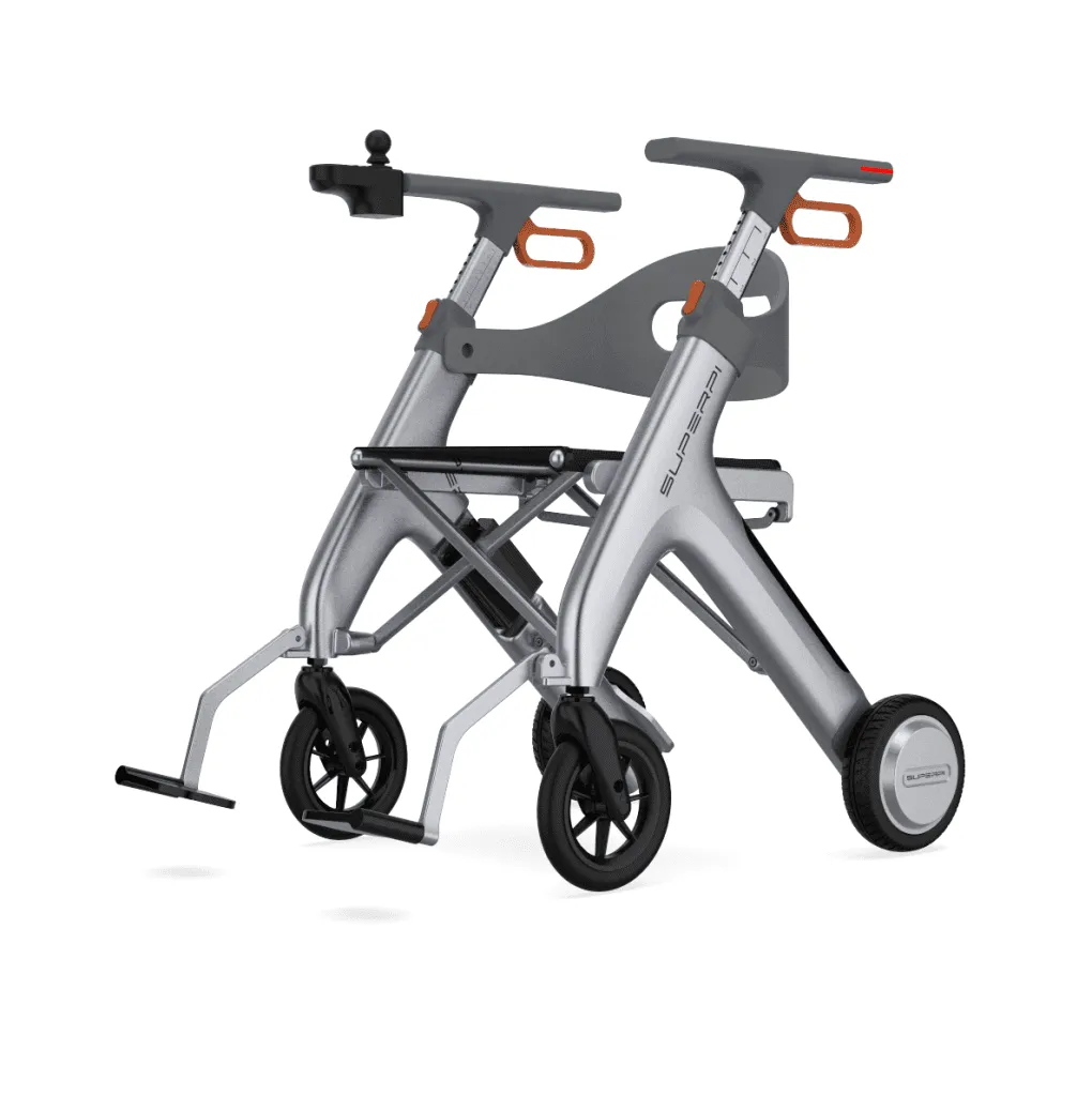 Powered Rollator and Wheelchair